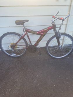 Red Pacific Vortex Mountain Bike