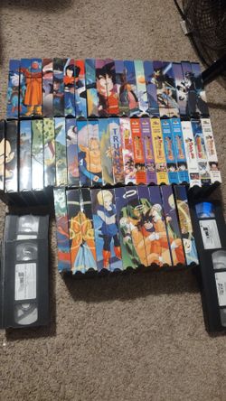 Dragonball Z VHS tapes