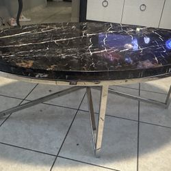 Marble coffee table