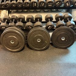160 Pound Get RXd Premium Olympic Bumper Plate Set