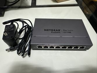 NETGEAR ProSAFE Plus 8-Port Gigabit Switch GS108Ev3