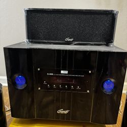 Genesis G608 integrated Subwoofer receiver with 5 surround speakers