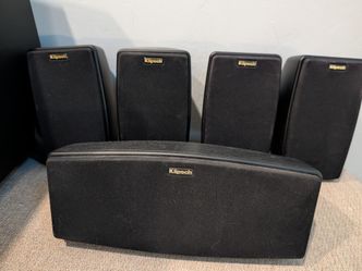 Klipsch surround sound speakers: NO receiver or wires