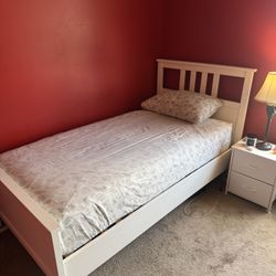 Twin Bed Frame And Mattress
