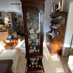 MOVING SALE! Vintage Curio Cabinet 