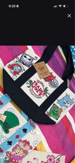 Nightmare before Christmas tote bag