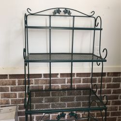 Baker’s Rack Dark Green/ Good Condition / Reduced 