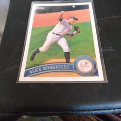 2011 Topps Alex Rodriguez