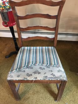 1950's chair solid wood