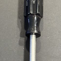 Vintage Craftsman 1/4" Black Hex Magnetic Bit Holder Spinner Handle 43373. Nice condition 