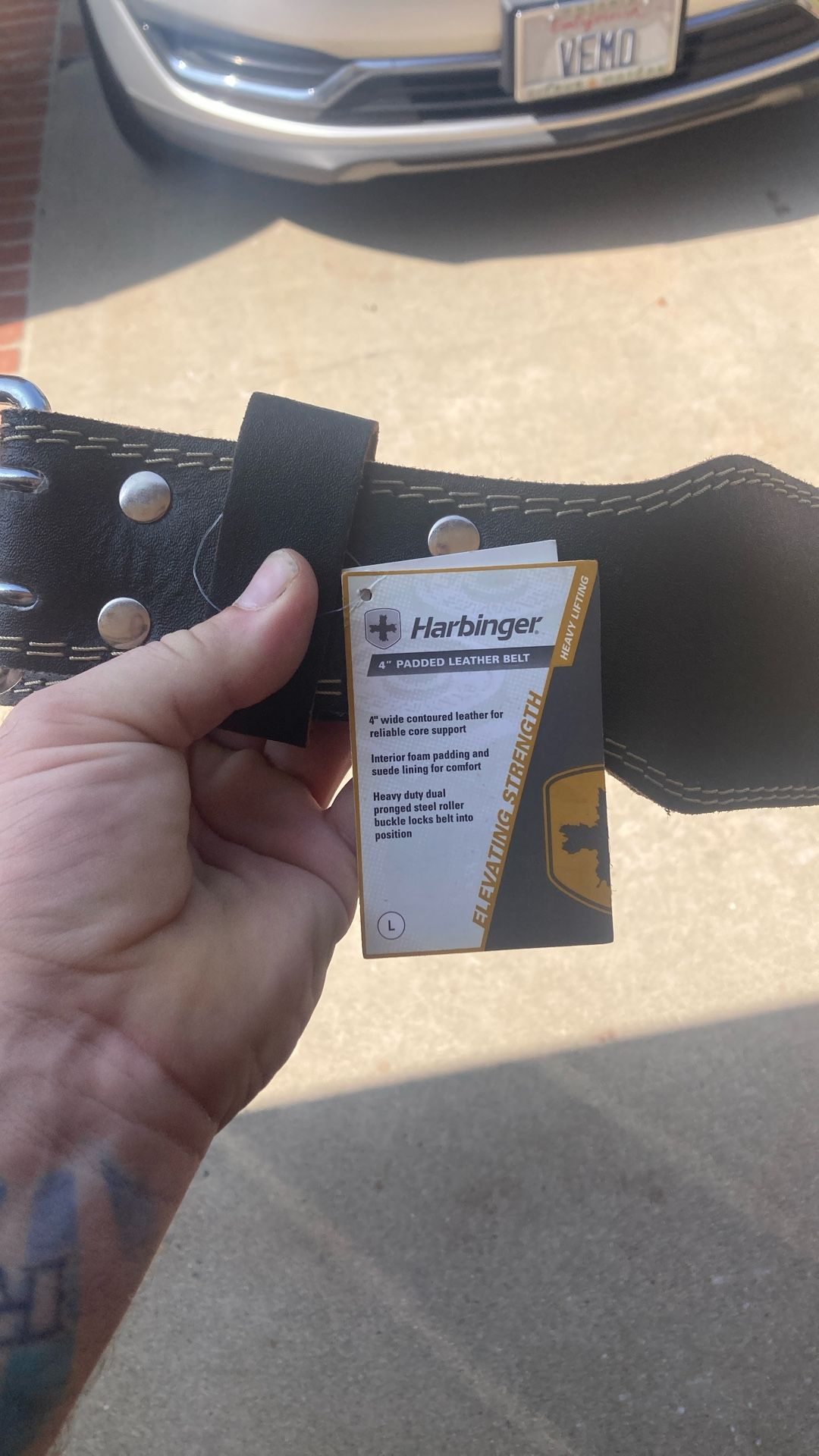 4inch Weight Belt