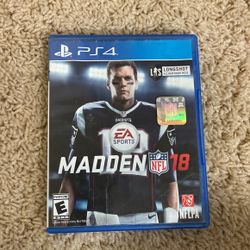 Madden NFL 18 PS4 PlayStation 4 - Complete CIB