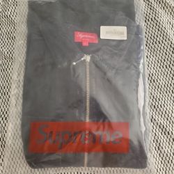 Supreme Velvet Zip Up Shirt