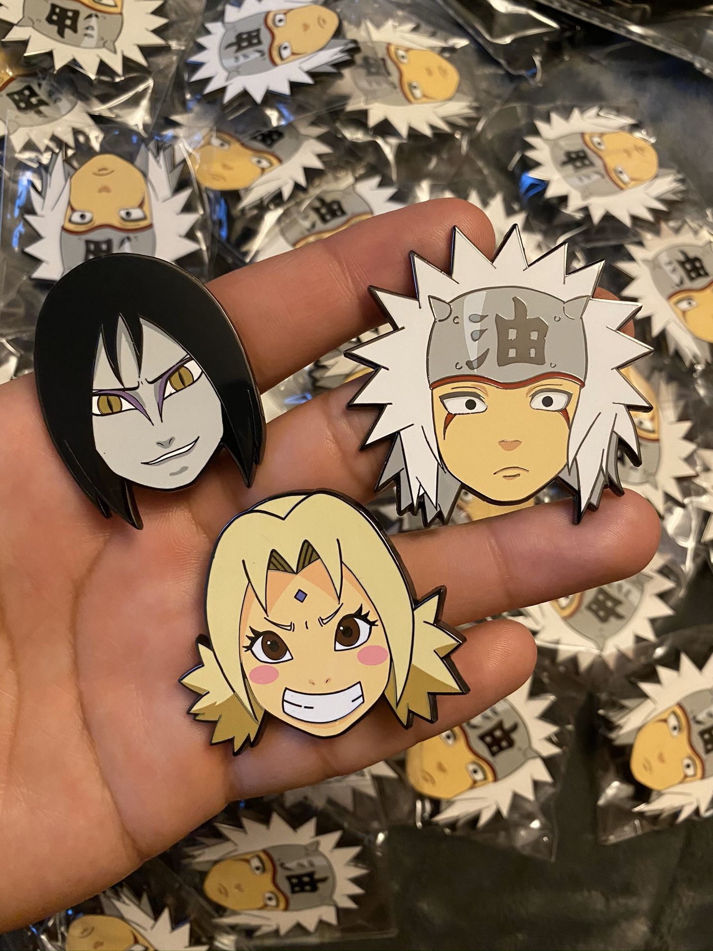Naruto Limited Edition Enamel Pins