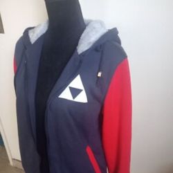 Rare Red / Blue Legend Of Zelda Puff Jacket (M Or XL)