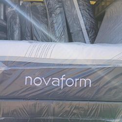 Brand New Queen Size Memory Foam Mattress and Box Spring With Free Delivery 