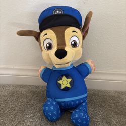Paw Patrol Chase Snuggle Up Pup Musical Lullaby Light Up