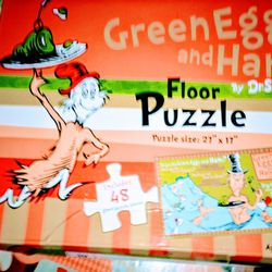 Four Children's Floor Puzzles