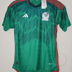  adidas Mexico Home Authentic Jersey Men's, Black, Size