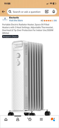 Electric Radiator/ Space Heater