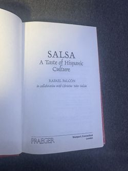 Salsa A Taste If Hispanic Culture