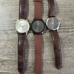 3 Non Working Watch Bundle (Boss, iZod, Van Heusen)