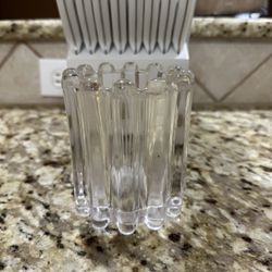 Valerie Par Hill Ribbed Glass Candle Votive