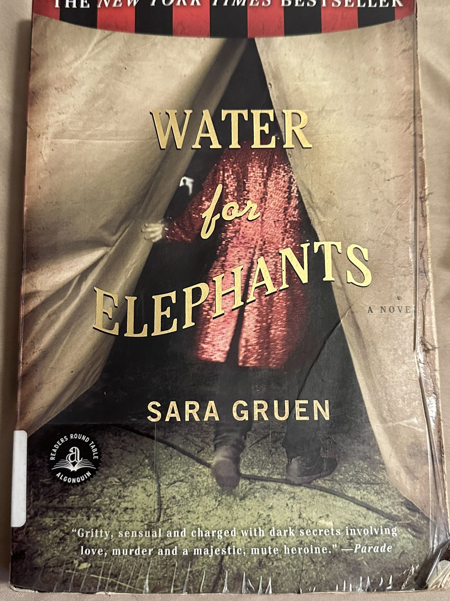 $1 Water For Elephants Book