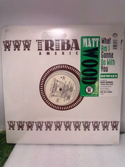 Matt Wood – What Am I Gonna Do With You Remixes 12" Vinyl