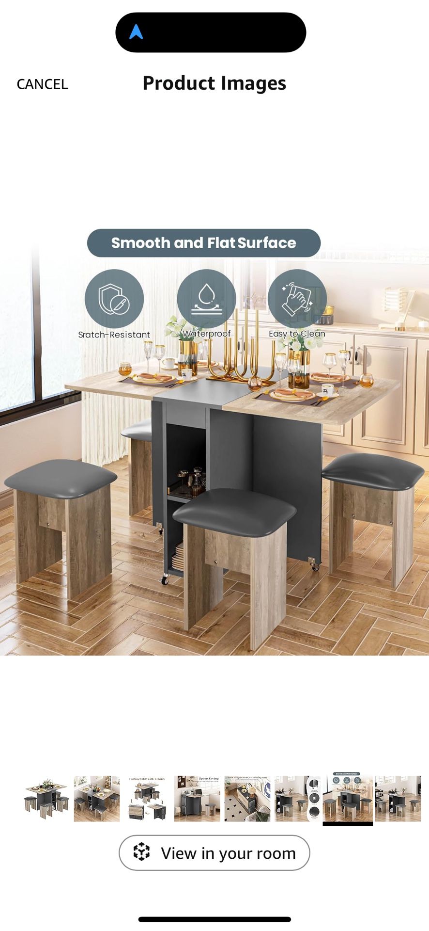 5 Piece NEW DINING SET For Small Area
