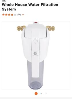 Whole House Water Filtration System