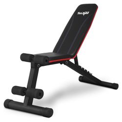 Yes4All Foldable & Adjustable Weight Bench