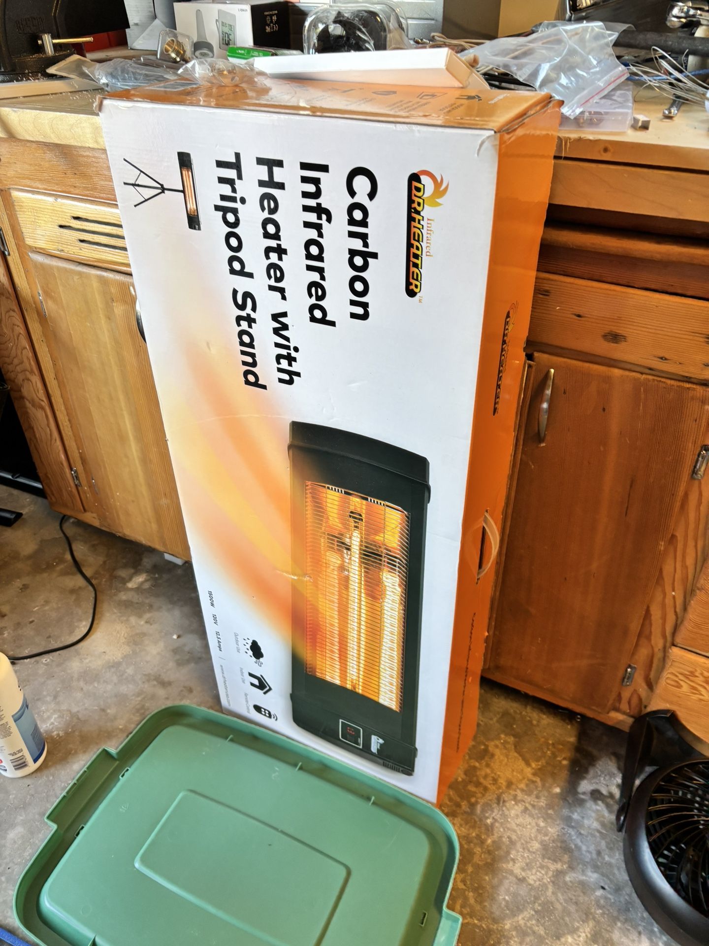 Carbon Infrared Heater With tripod Stand 