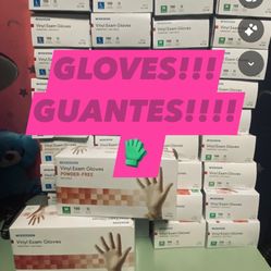 😍😍😍20 boxes for $125!!!👏—single boxes of each size- each box has 100 single gloves--medical grade powder free  gloves. —Guantes grado médico—(each