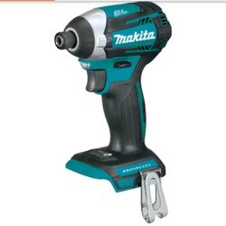 Makita 18V LXT Lithium-Ion Brushless 1/4 in. Cordless Quick-Shift Mode 3-Speed Impact Driver (Tool Only)=Mak-580