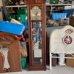 Grandfather Clock /curio Cabinet 