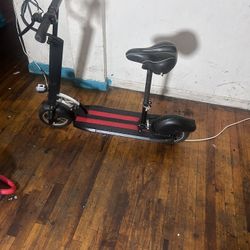 Electric Scooter With Charger
