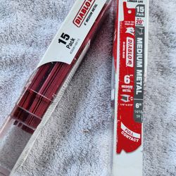 Diablo 6" Metal Sawzall Blades 15 Pack