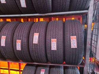 4 semi used Tires 245/50/20 Continental DOT 4376 $300