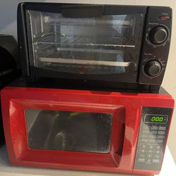 Microwave  And Toaster $40