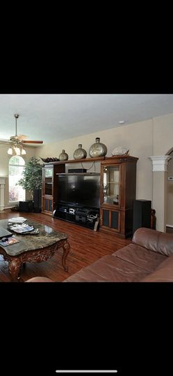 HOME THEATER ENTERTAINMENT CENTER