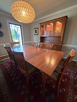 Solid Cherry Nichols & Stone 8-Piece Dining Set