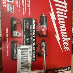 Milwaukee M18 Drill And Impact Driver Combo 
