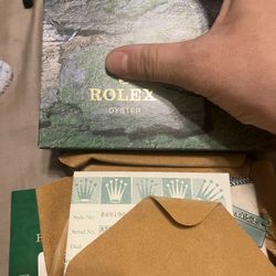 99’ Women’s Oyster perpetual Green Box 