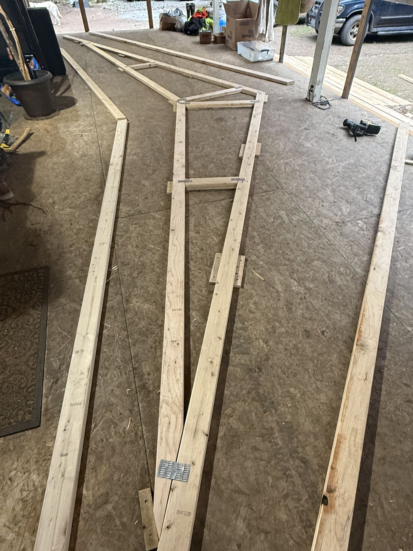New Trusses For Your Mobile Home 