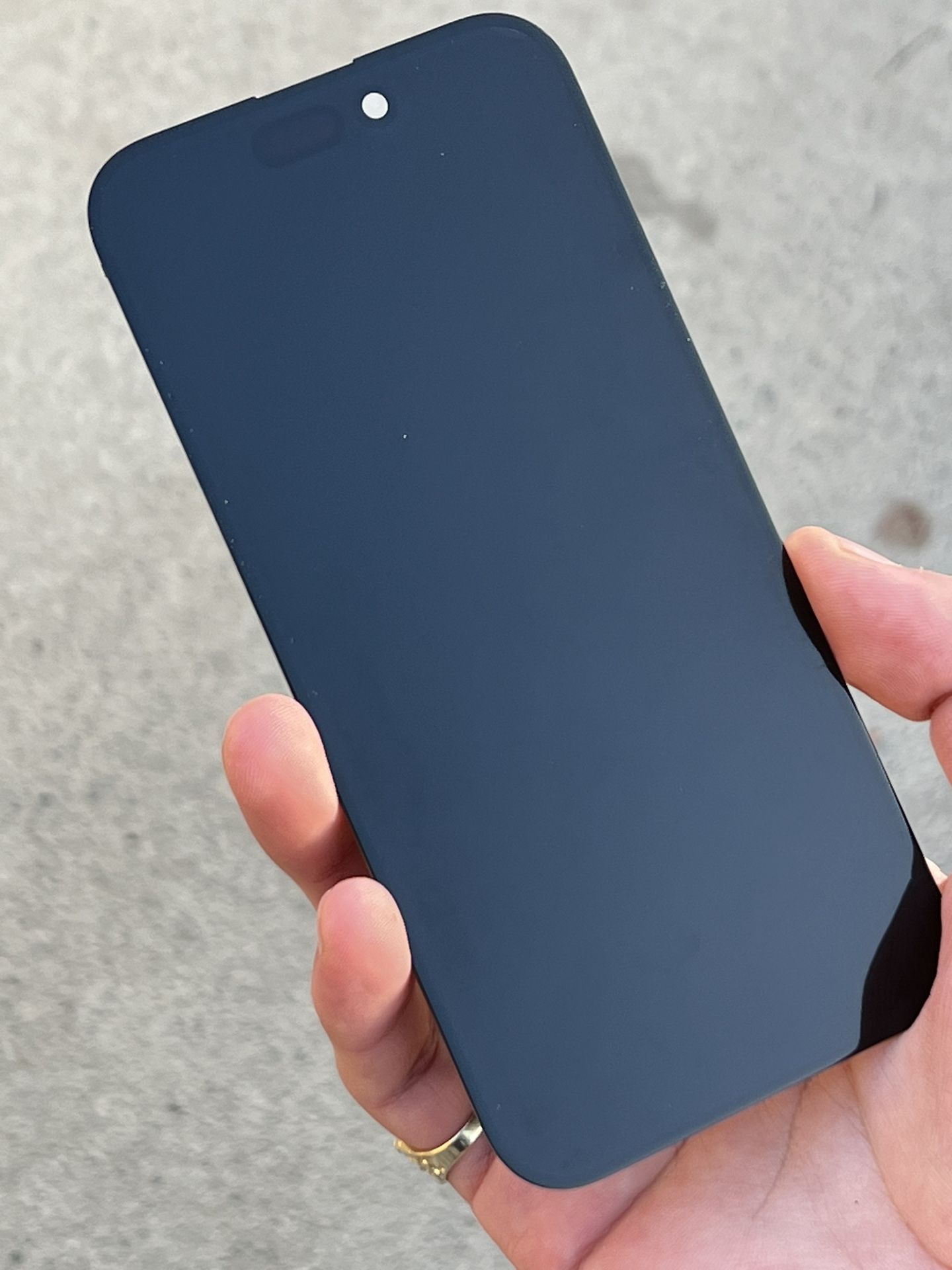 iPhone 15 Pro Blue Titanium Parts Only