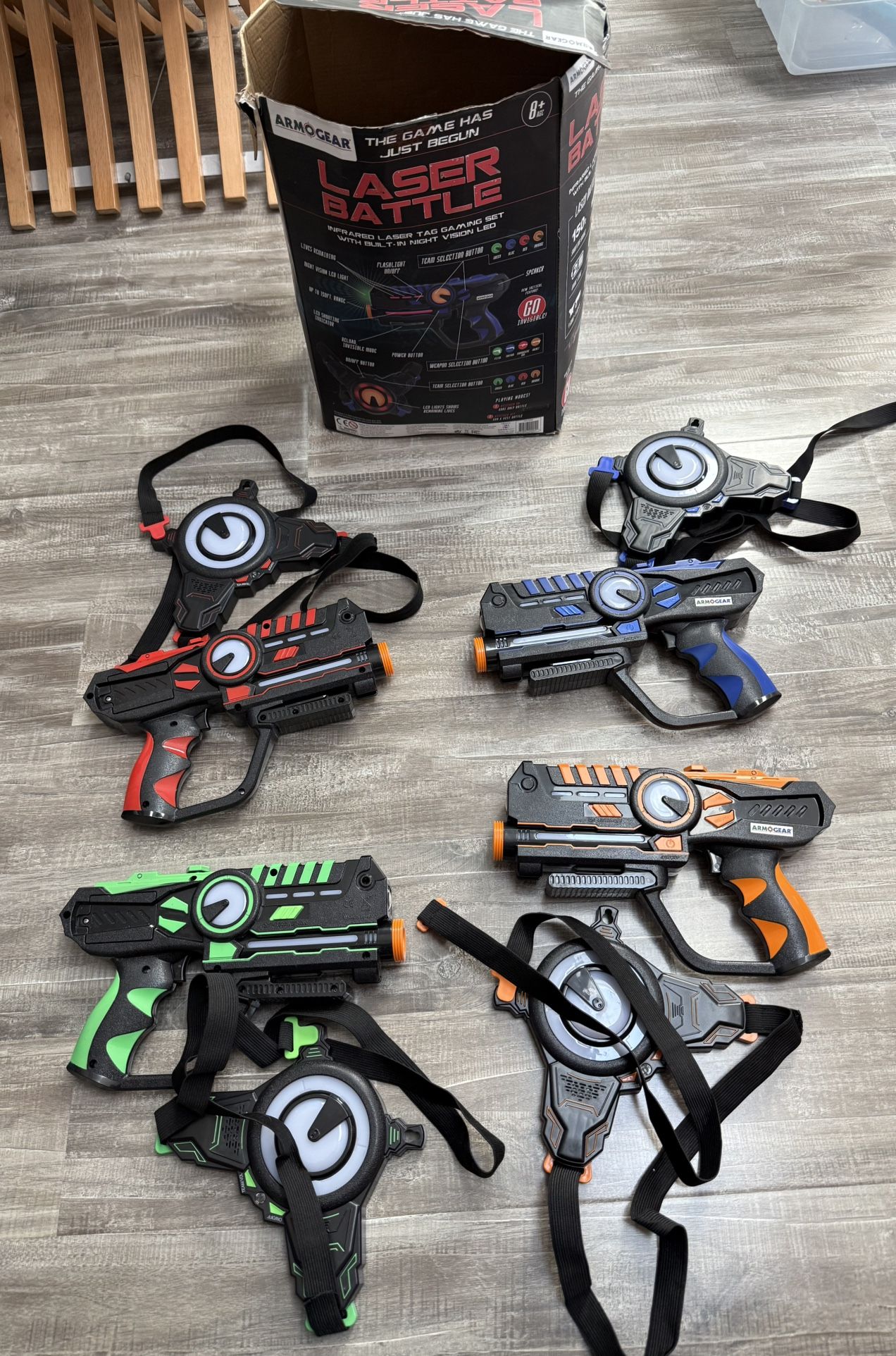 Armogear Laser Battle