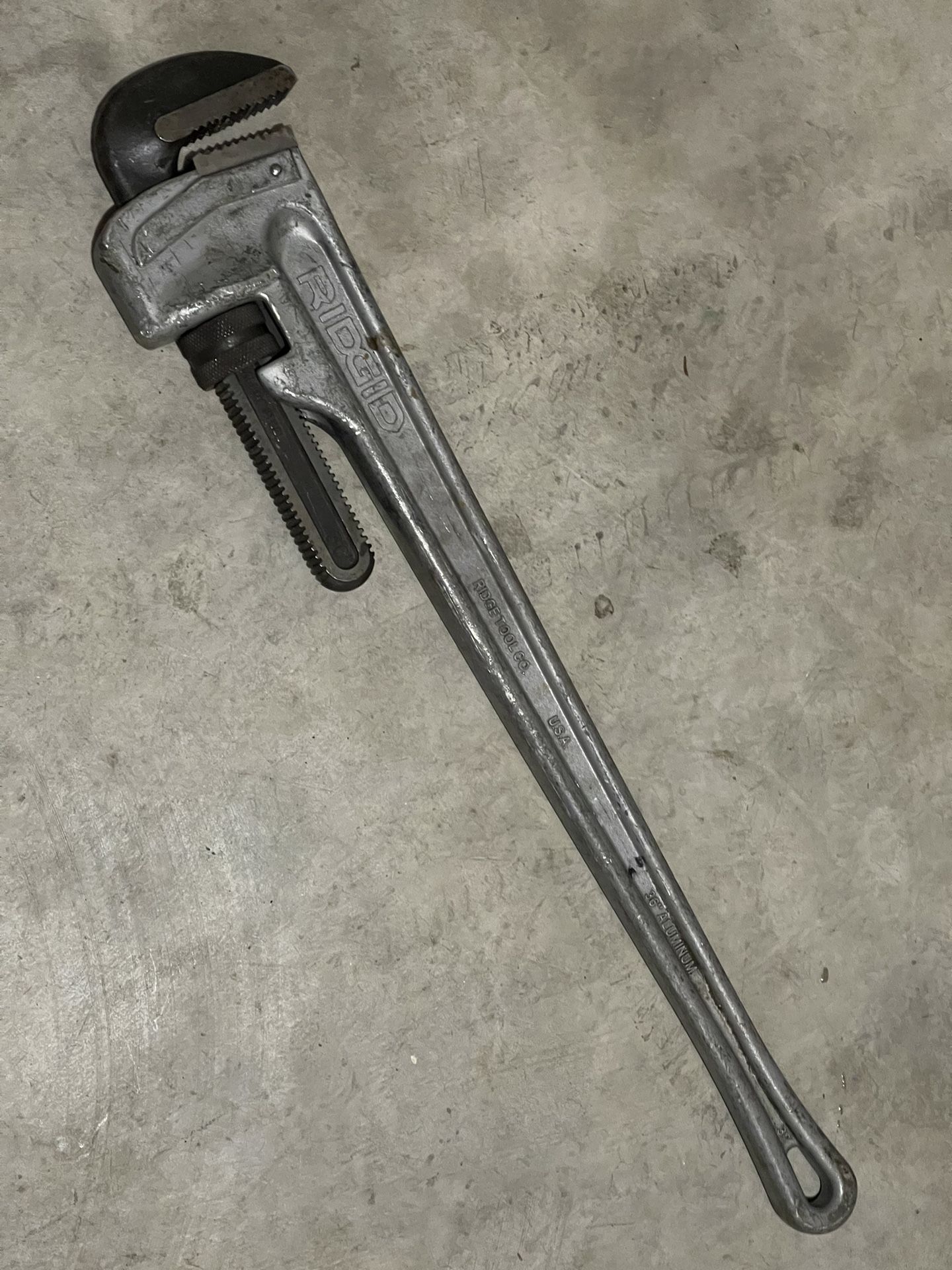 36” Rigid Aluminum Pipe Wrench