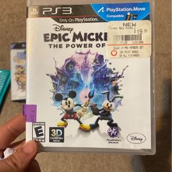 Epic Mickey PS3 