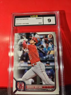 Shohei Ohtani 2022 Bowman #68 Card  UCG MINT 9